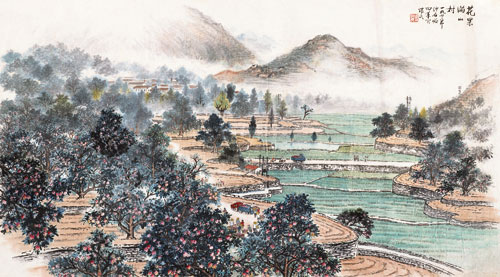 花果满山村
