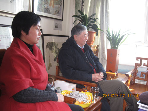 著名山水画家张守涛做客艺术天成