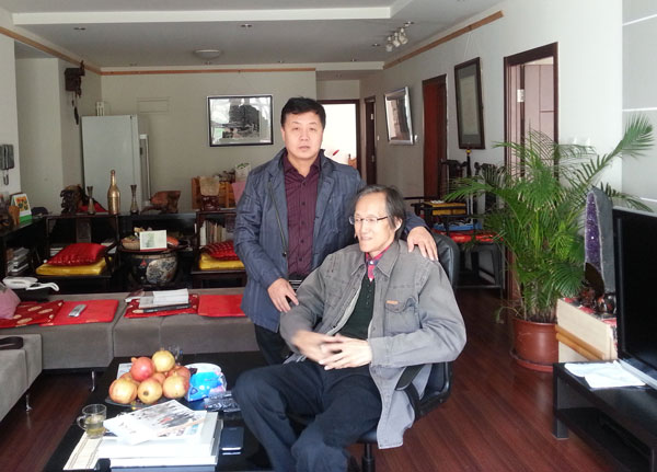 <b>《艺术天成》杂志社拜访中国艺术研究院版画院院长王炜</b>