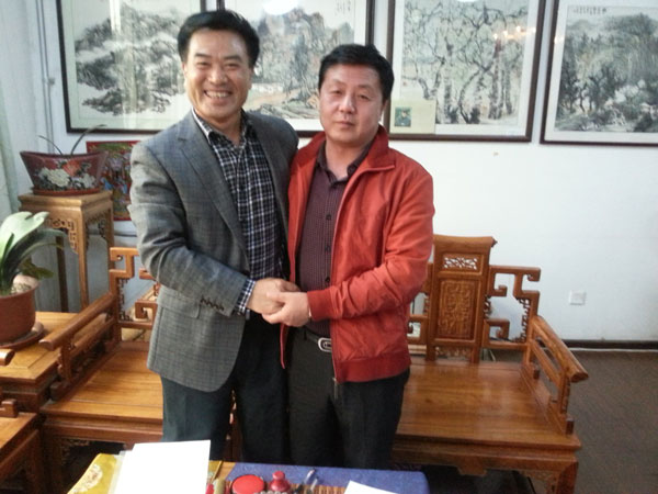 <b>《艺术天成》杂志与中基华签订合作协议</b>