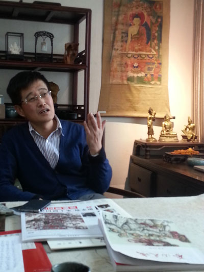 南海岩老师为《艺术天成》杂志社提出指导性建议