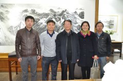 许钦松山水作品展在北京荣宝斋举行