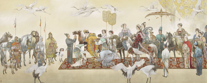 丽人行-360cm×145cm-2012年