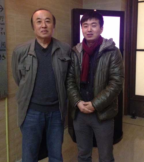 王镛老师和林少云合影