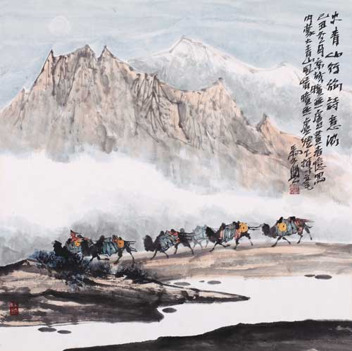 大青山行旅诗意浓