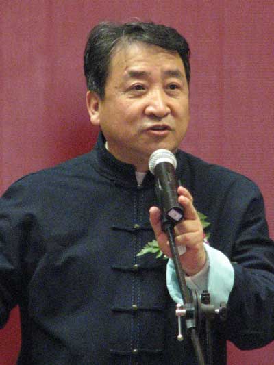 国家一级演员，著名相声大师、表演艺术家姜昆讲话