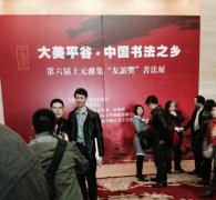 “大美平谷-中国书法之乡”第六届上元雅集“友谊奖”书法展