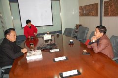 <b>《艺术天成》杂志社社长杨文超会见孙浩茗先生</b>