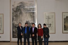 文超文化传媒公司有关领导拜访著名画家周逢俊
