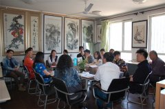 “俄罗斯油画名家艺术作品展”展前会议