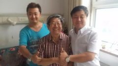 《艺术天成》领导拜望冰雪画大师于志学