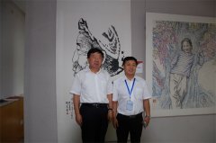 杨文超与中央党校常务副校长何毅亭