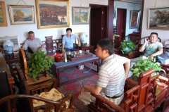 江西九江友人走访文超文化传媒公司